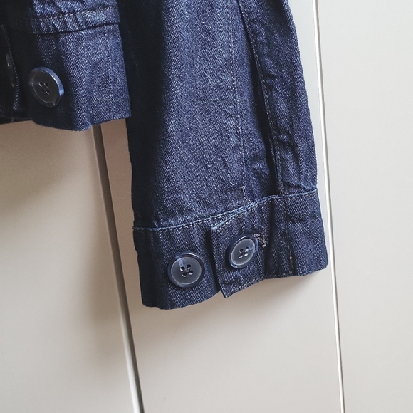 Lucky Brand Puffed Sleeve Zip-Up Denim Jacket - Size Small NWT - Picture 7 of 8